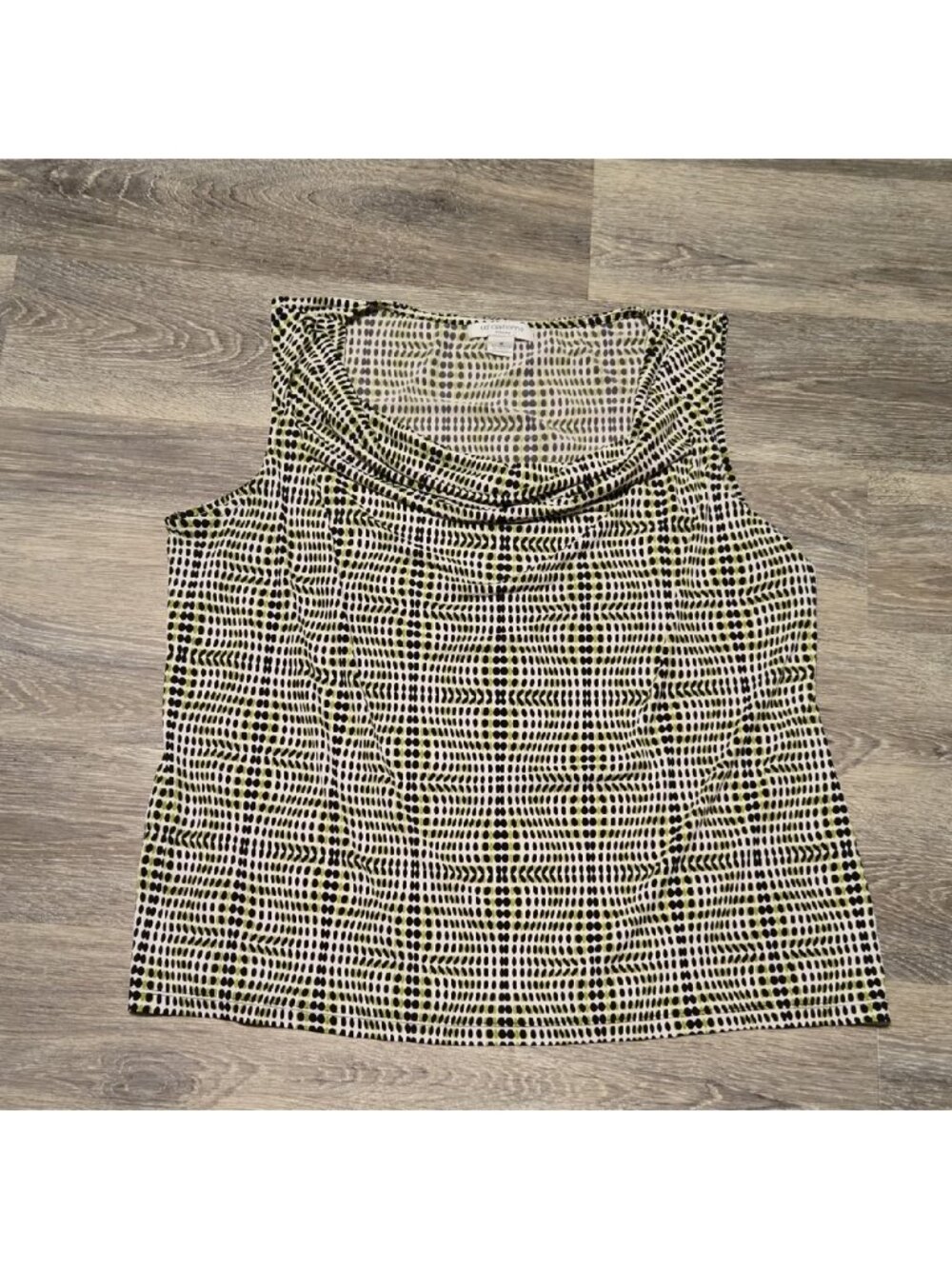 Drape Neck Shell Sz 1X
